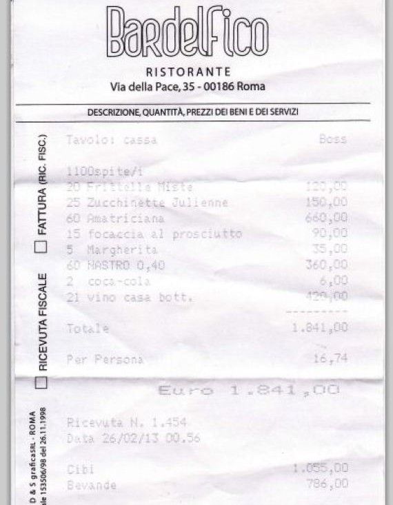 fico ricevuta grillini