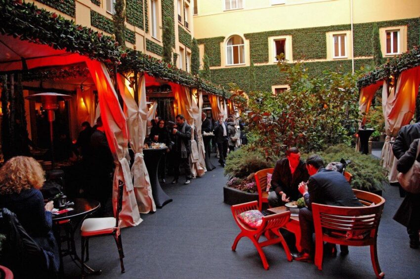 brunch a roma - giardino di ripetta