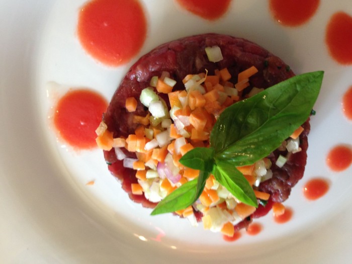Borro Tuscan Bistrot: la tartare di chianina. by Puntarella Rossa