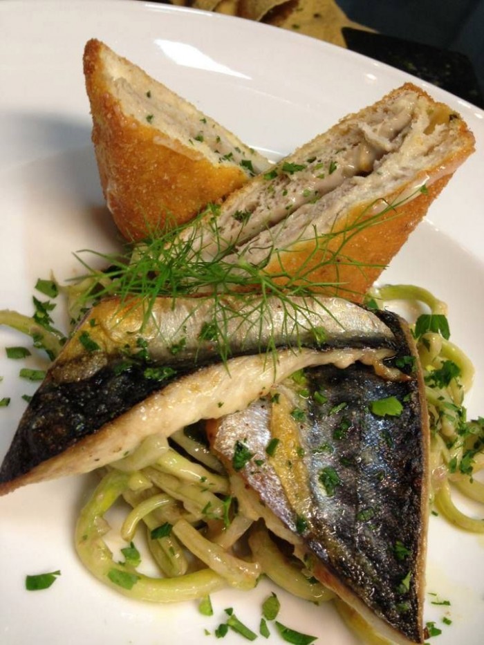 Piatto del ristorante Brad, in corso Rinascimento a Roma