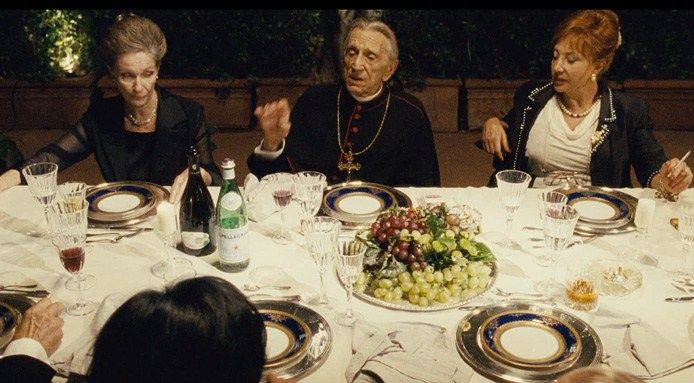 cena grande bellezza sorrentino cardinal bellucci