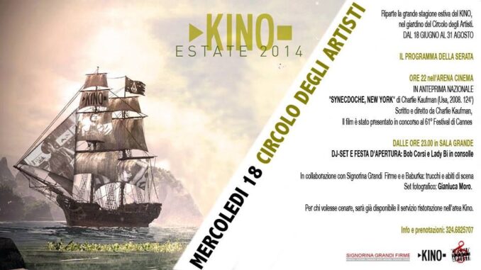 kino estate al circolo degli artisti