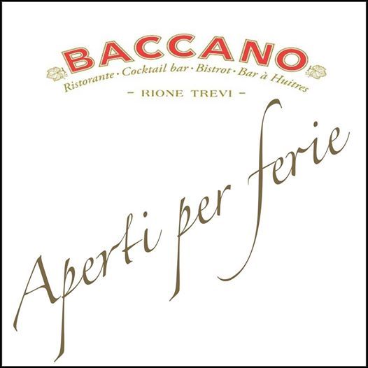 baccano aperto per ferie