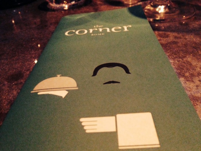 the corner roma menu