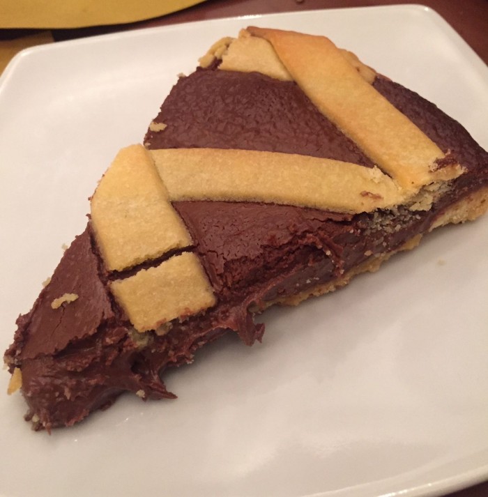 crostata al cioccolato