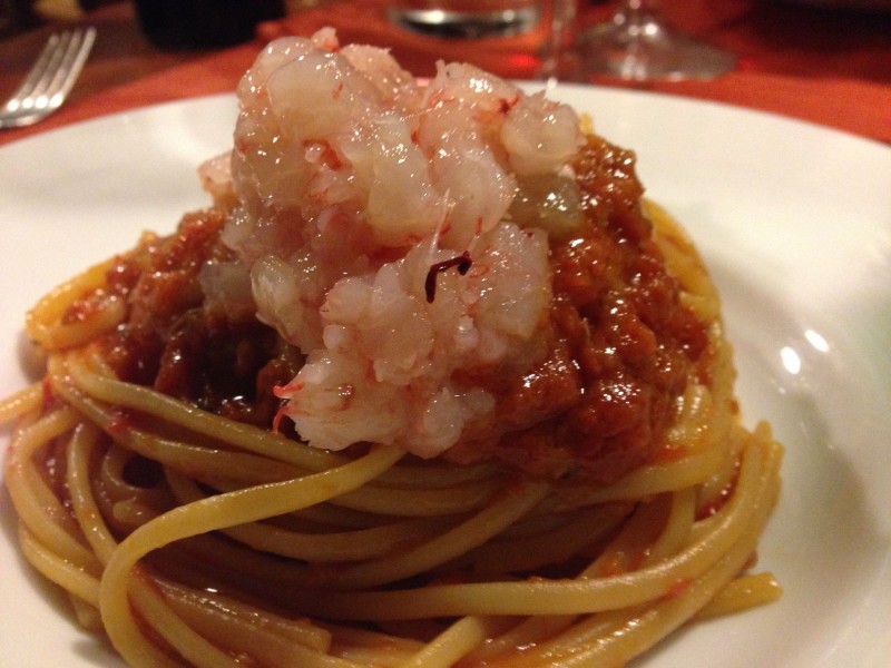 osteria di monteverde gamberi