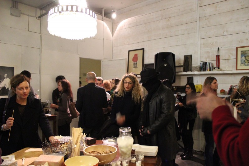 valerio visintin al bea cafè, puntarella rossa