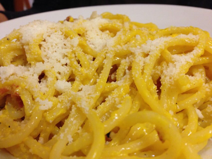 hostaria dell'omo carbonara