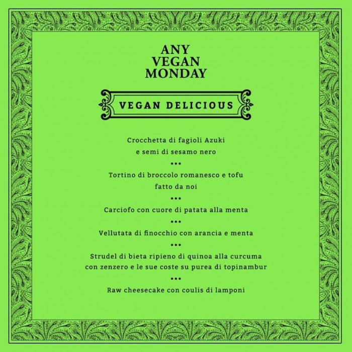 any vegan monday