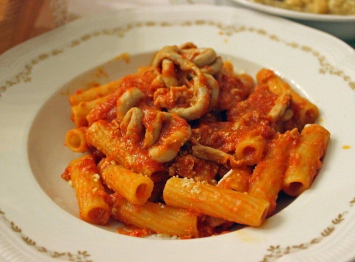 rigatoni pajata
