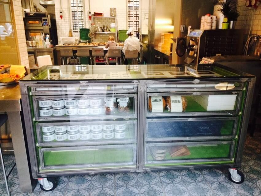 Banco mamà laboratorio cucina