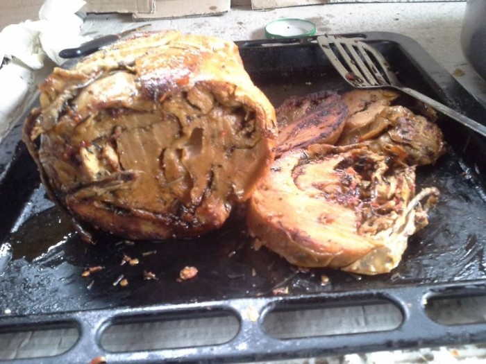 muscolo di grano arrosto