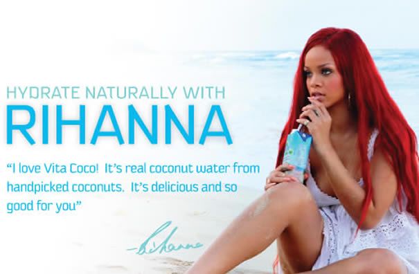 rihanna acqua cocco