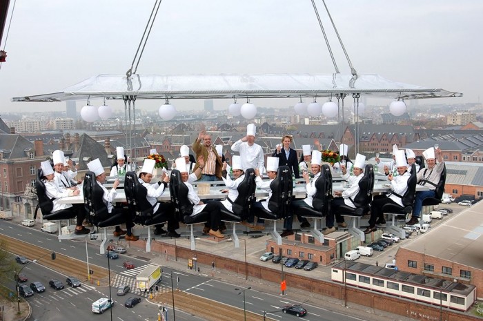 dinner in the sky milano