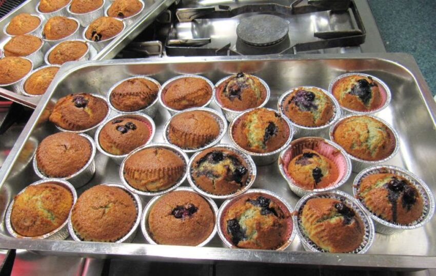 blueberry muffin ricetta facile