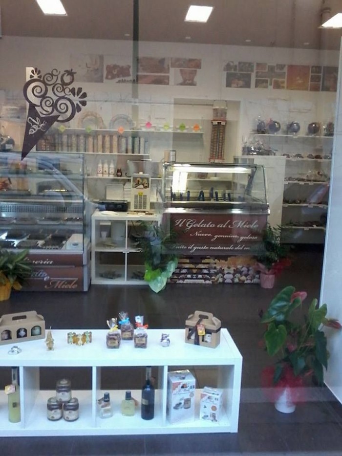 cioccolato e miele gelateria fiumicino