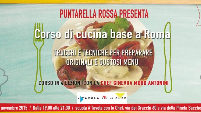 corso di cucina base roma puntarella rossa corsi di cucina