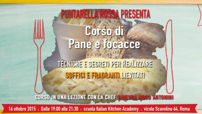 Corso di pane e focacce Roma
