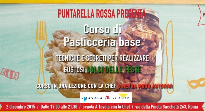 Corso di pasticceria base roma