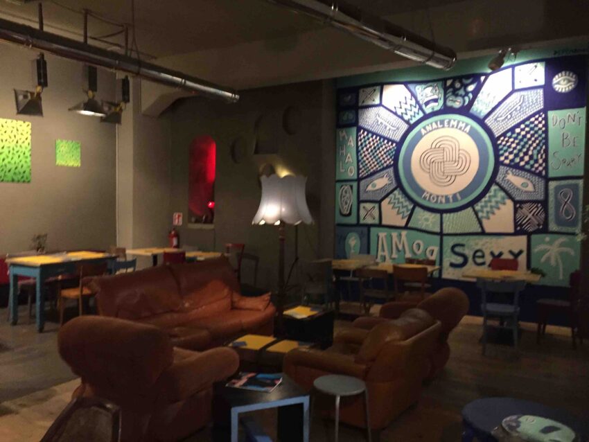 Analemma ristoranti roma monti sala interna