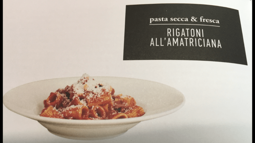 Unforketable amatriciana