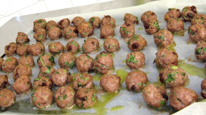 finger food veloci polpettine