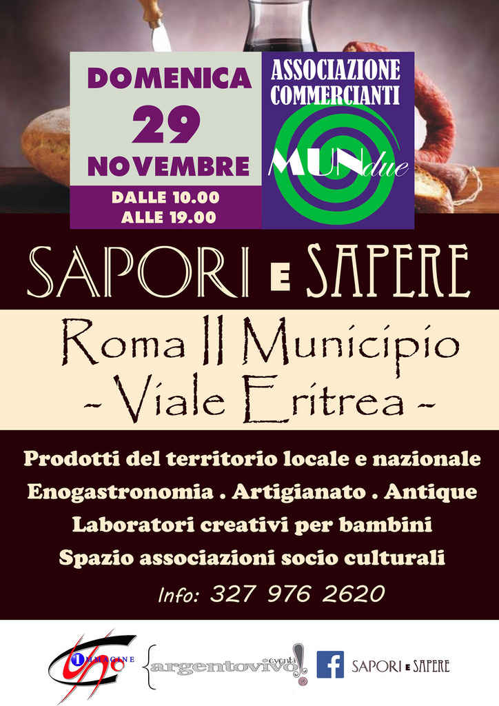 saperi e sapori roma viale eritrea