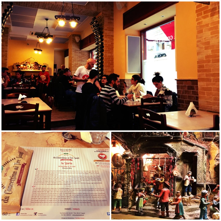 Pizzeria Concettina ai Tre Santi interno