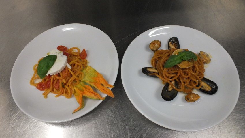 Platina-Milano spaghetti fiore di zucca