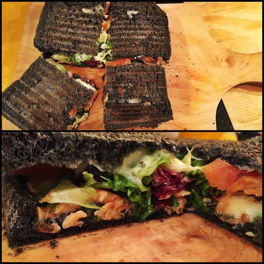 Crunch Napoli toast salmone avocado