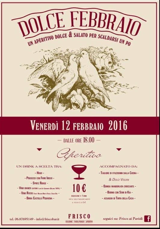 eventi roma febbraio 2016