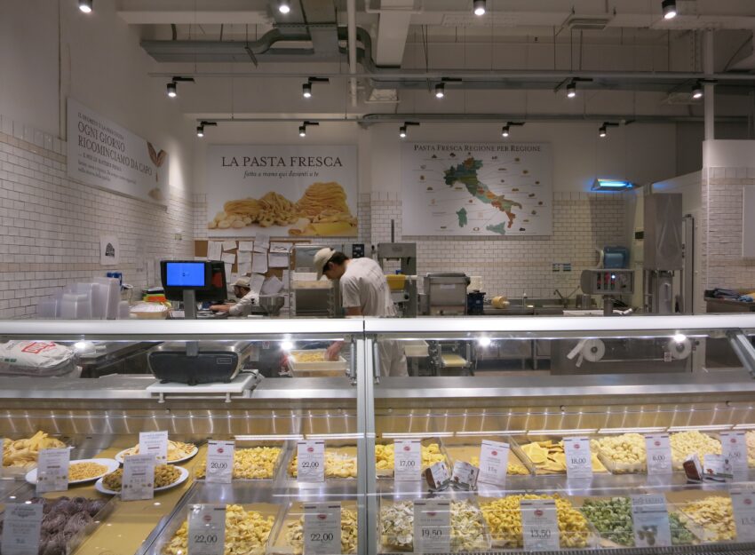 Eataly, L'angolo della pasta, Roma
