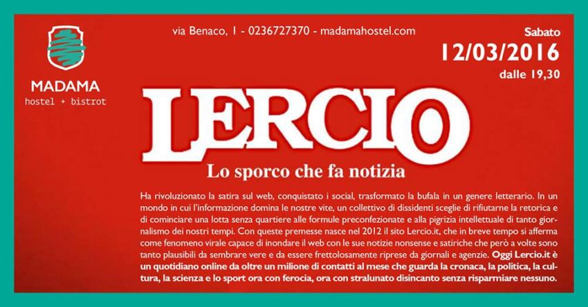 eventi milano marzo 2016 madama hostele bistrot