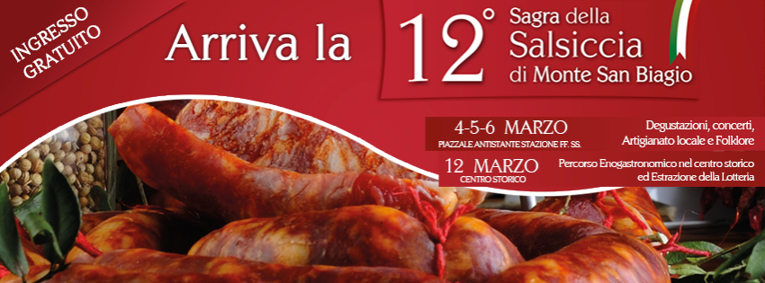 sagre lazio marzo 2016 sagra salsiccia monte san biagio