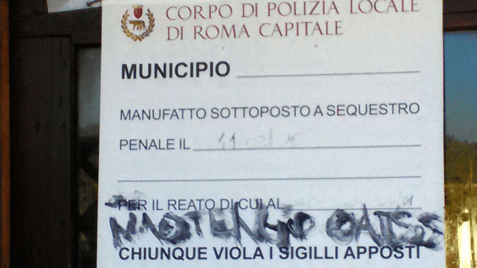 Porto di Enea chiuso Capocotta