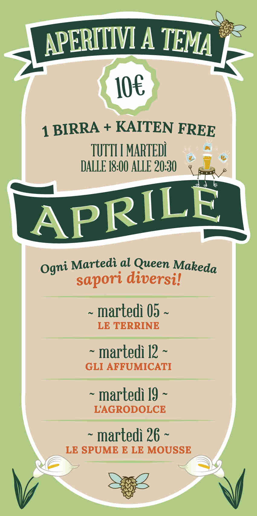 eventi roma aprile 2016