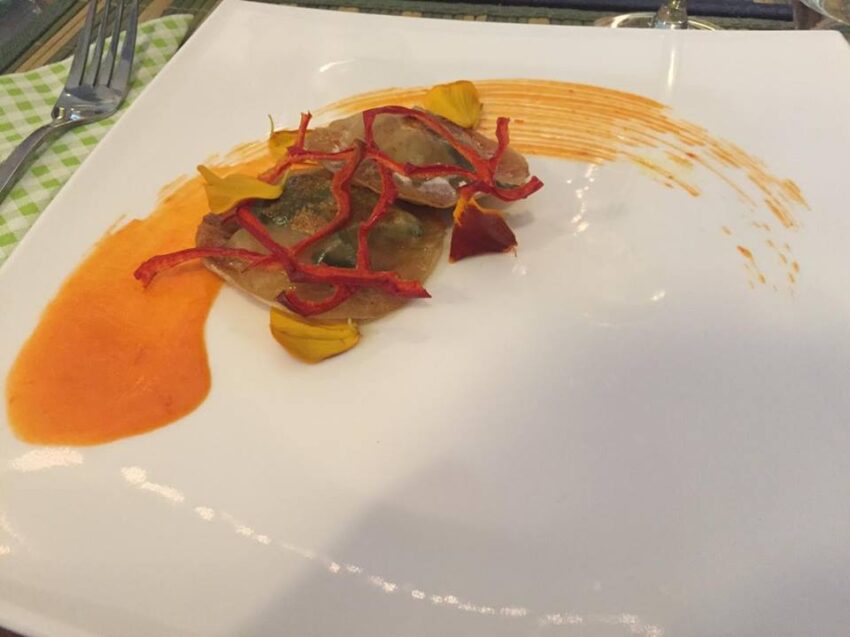 Apertivo tapas - ravioli