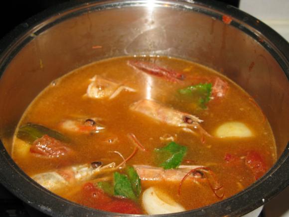 bisque di gamberoni ricetta