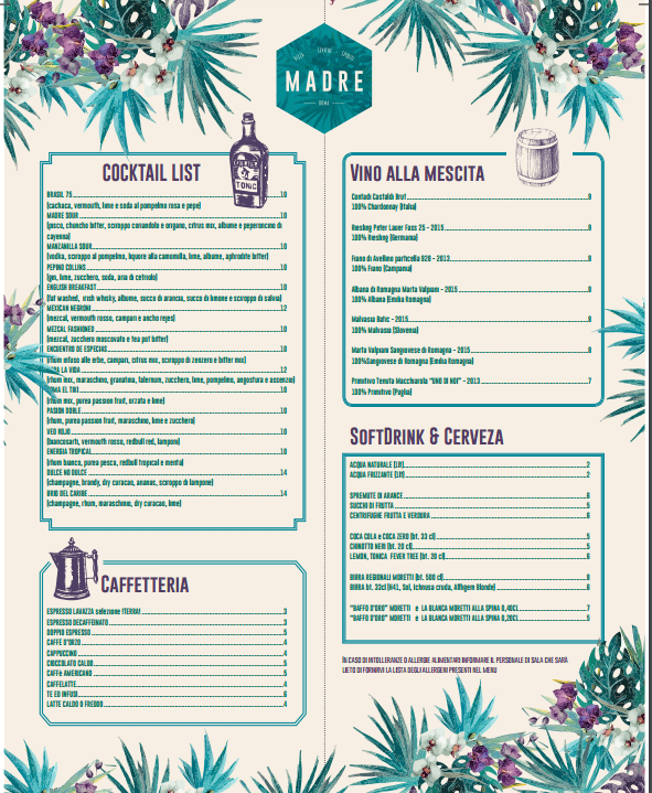 madre menu2