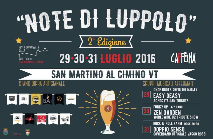 note di luppolo san martino