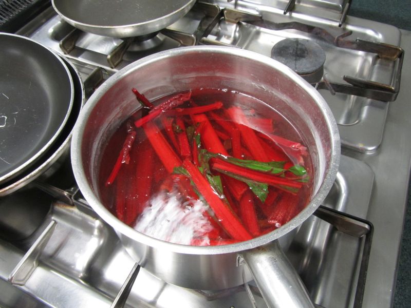 coste di bietole rosse ricetta originale