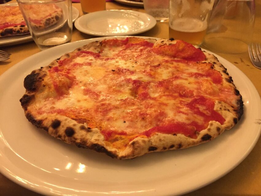 biglietto prego roma pizza margherita