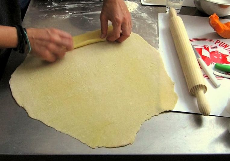 maltagliati alla zucca e ricotta salata ricetta originale