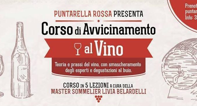 Corso di avvicinamento al vino puntarella rossa roma
