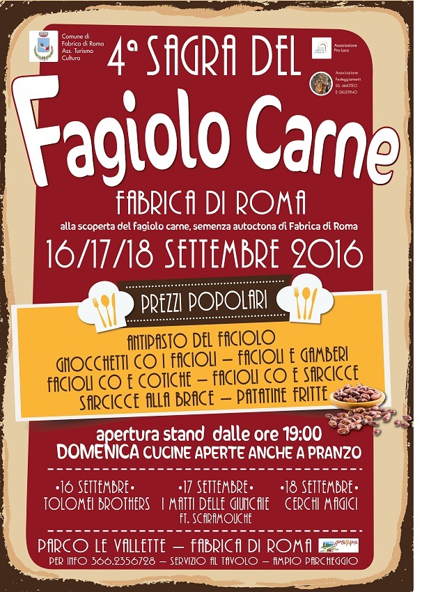 sagre lazio settembre 2016
