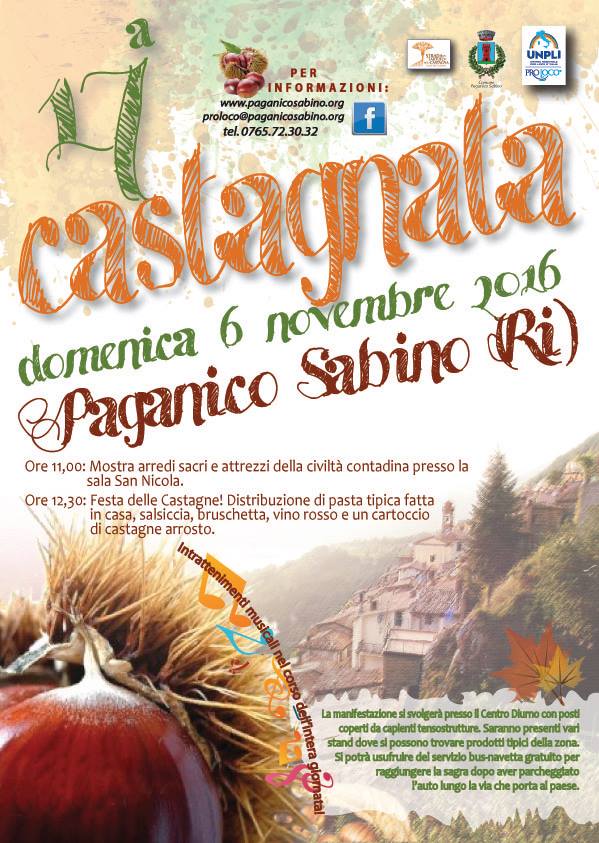 sagre lazio novembre 2016