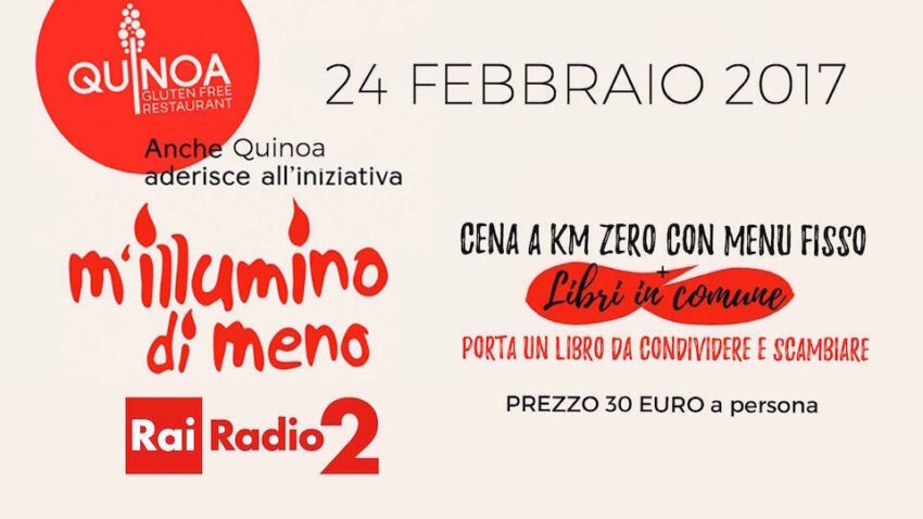 m'illumino di meno 2017