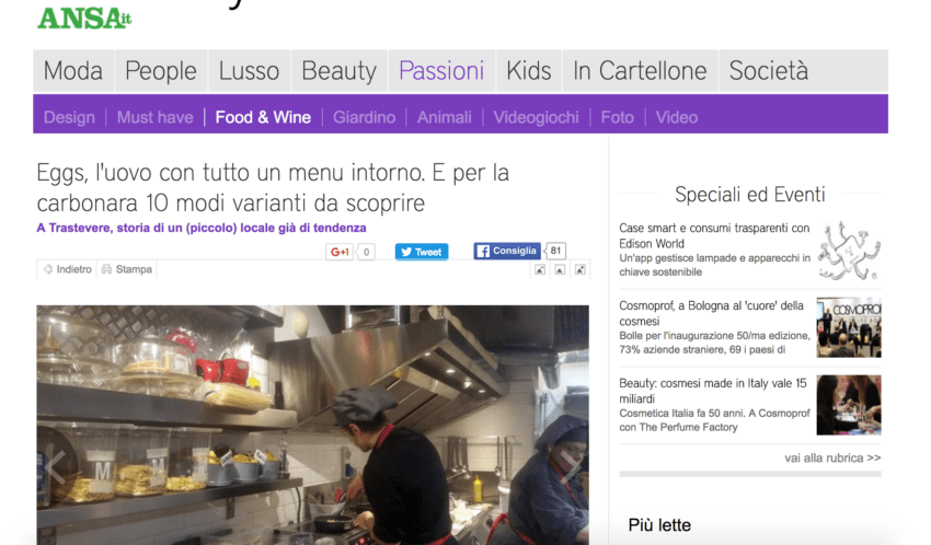 Eggs Roma