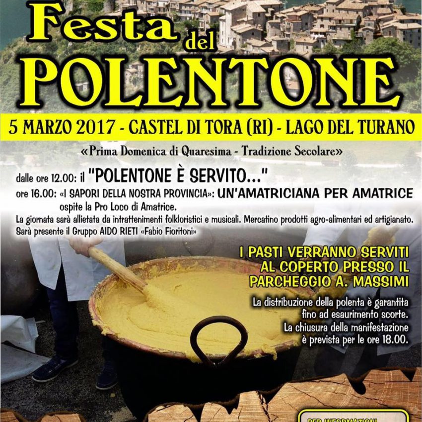 sagre lazio marzo 2017