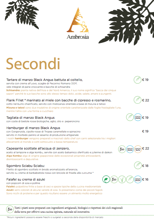 Puntarella Rossa Ambrosia secondi